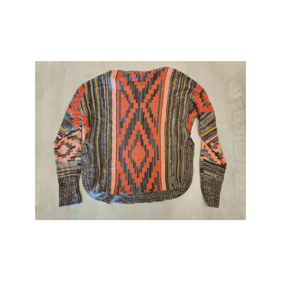 Love on a Hanger Women's Aztek Sweater SZ Medium - Picture 2 of 6